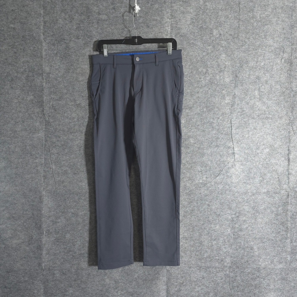 Twillery Pants Mens 30x30 Gray Technical‎ Fabric Tailored Performance Chino Golf